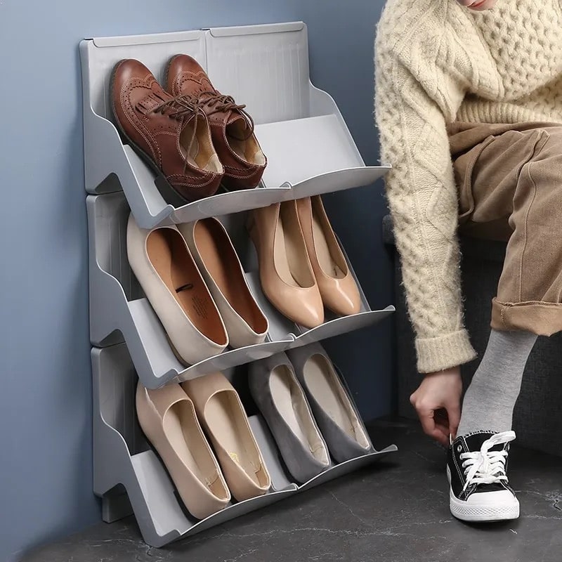 Meuble chaussure plastique Rangement Chaussure