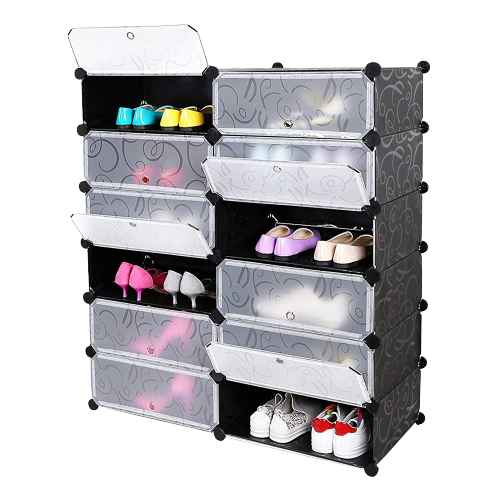 LIRUCE - ETAGÈRE ET CASIER À CHAUSSURES